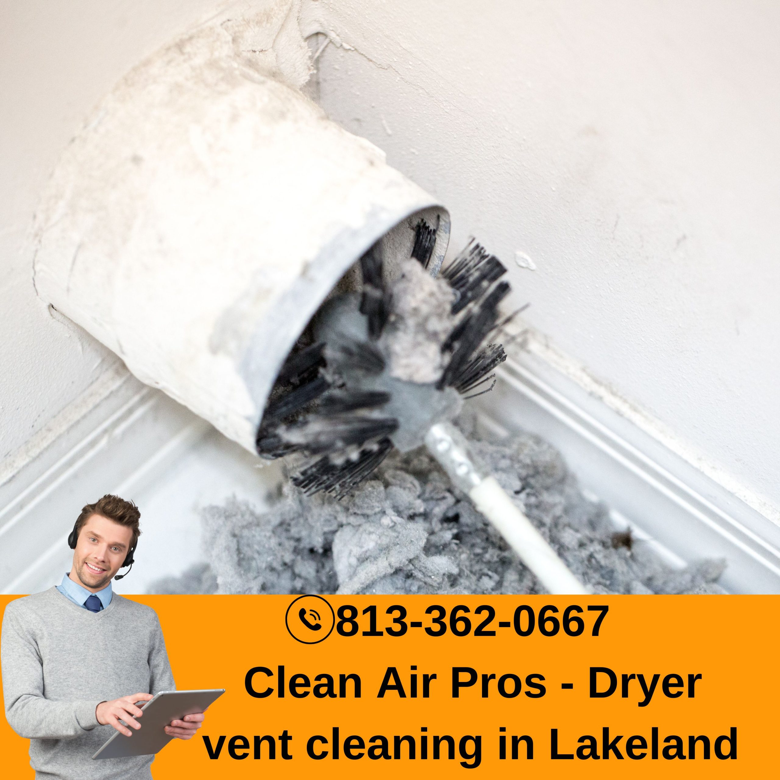 Dryer Vent Cleaning in Lakeland, Florida