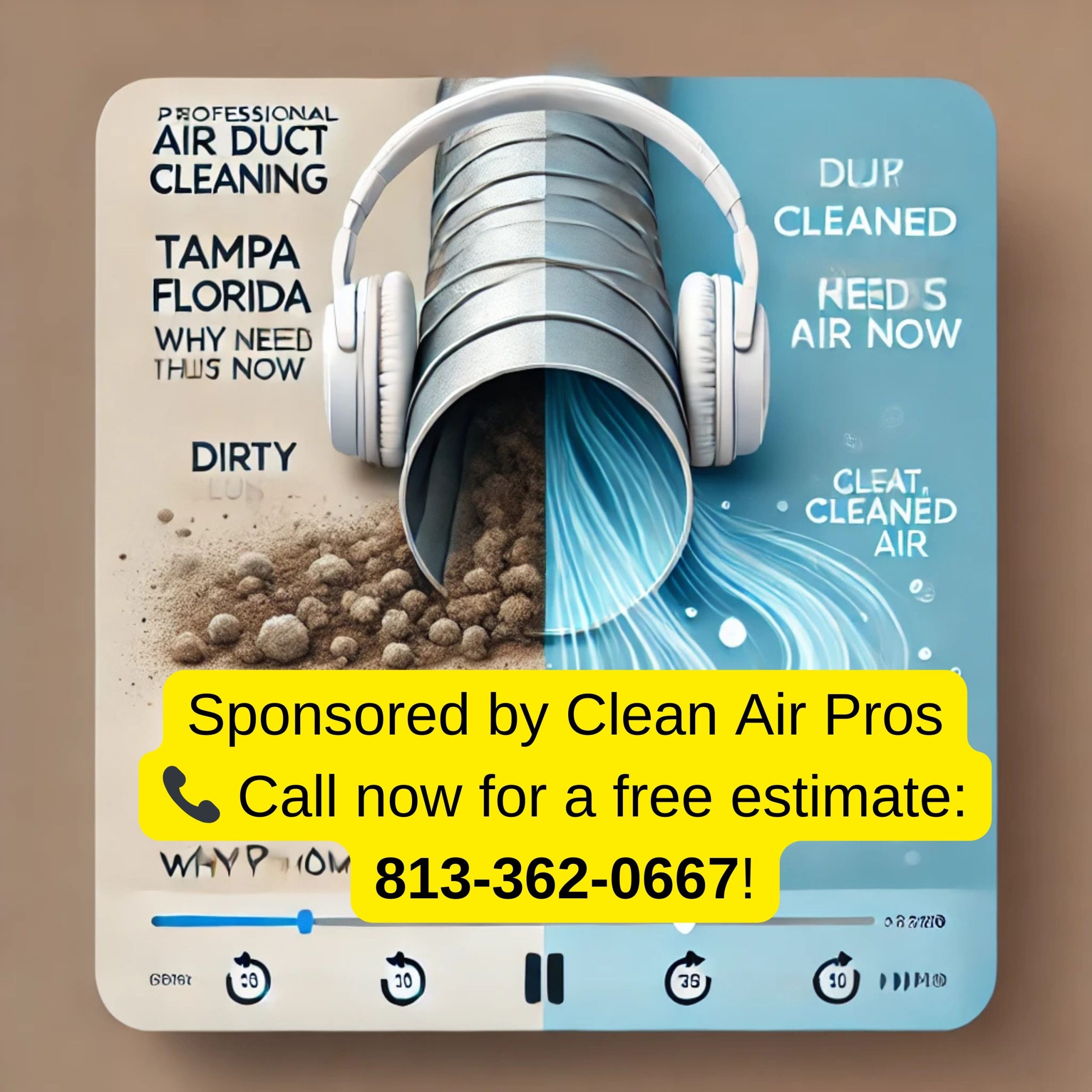 Tampa Florida air duct cleaners